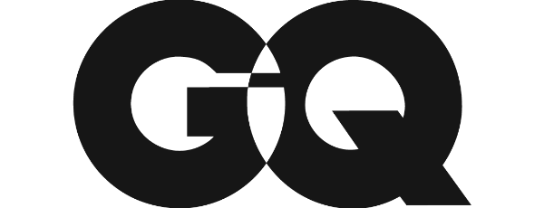 Clean and modern GQ logo with bold lettering
